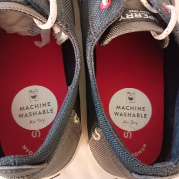 Sperry Bodie Sneakers Women 6 Blue Lace-Up Casual Shoes Machine Washable - Picture 8 of 10